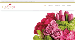 Desktop Screenshot of elcaminoflorist.com